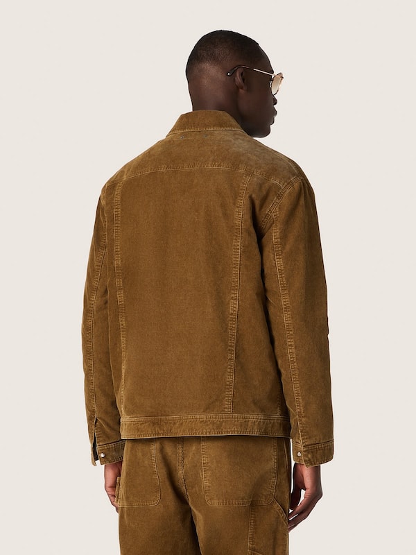 Golden Goose - Unisex amber-colored corduroy jacket in 