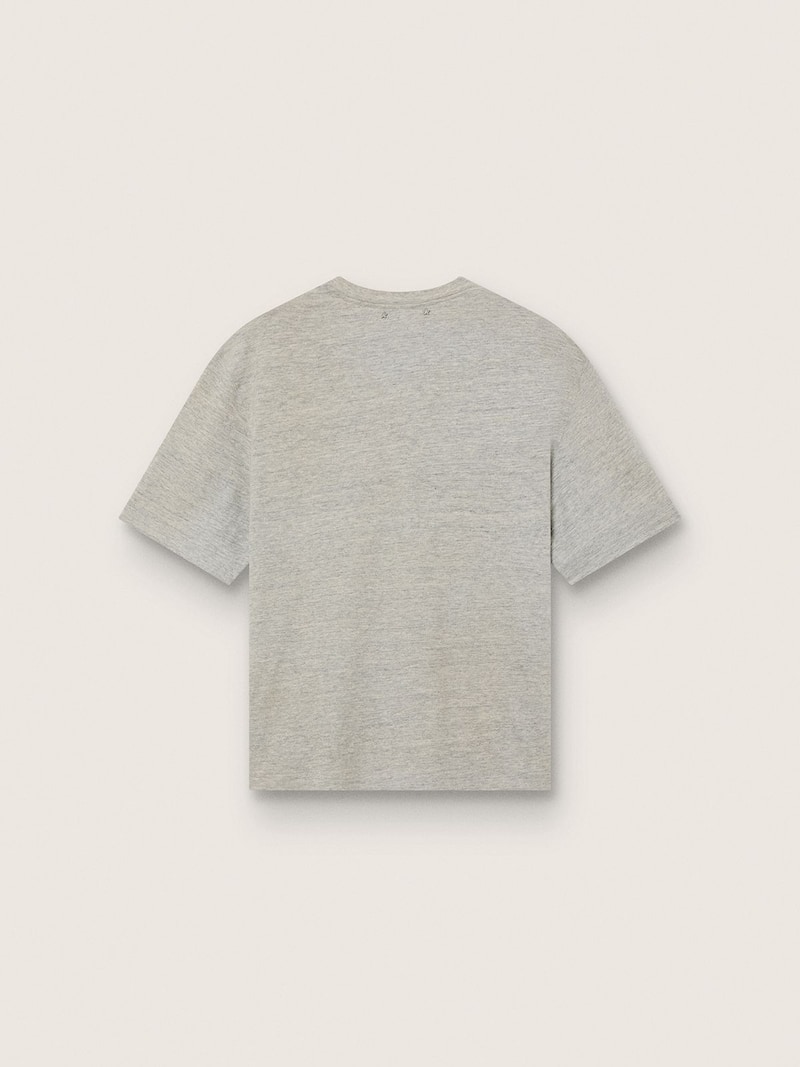Golden Goose - Disney | Golden Goose Unisex gray T-shirt with Disney and Golden Goose logos in 