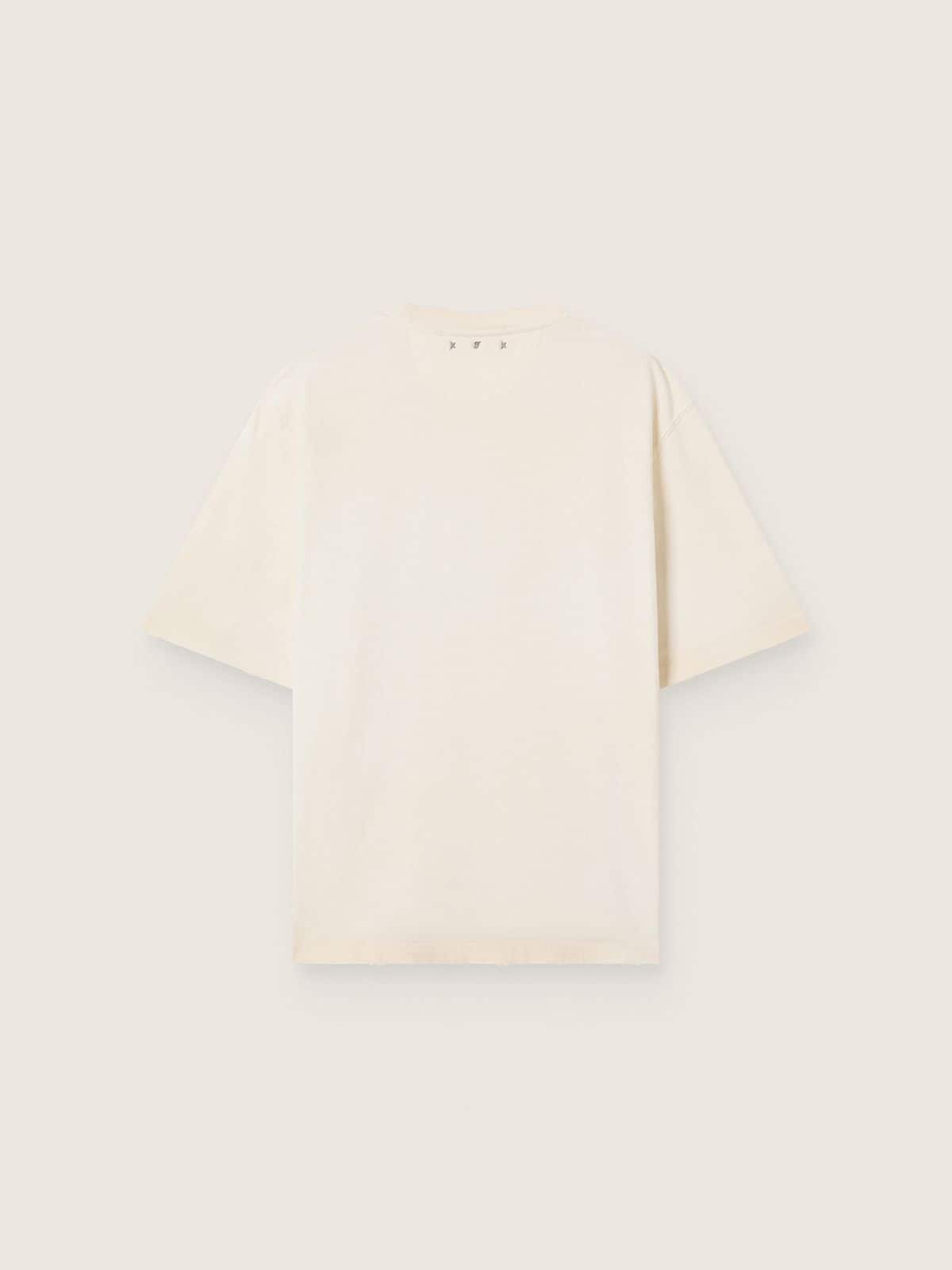 Golden Goose | FiveFourFive Unisex oversize cream-colored T-shirt