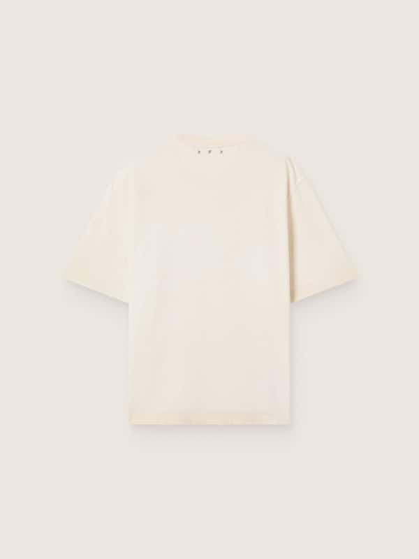 Golden Goose Golden Goose | FiveFourFive Unisex oversize cream-colored T-shirt T-Shirts & Polo Shirts blue unisex