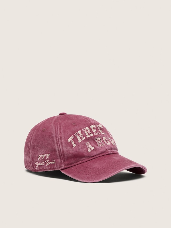 Golden Goose Golden Goose | FiveFourFive Burgundy cap Hats burgundy unisex