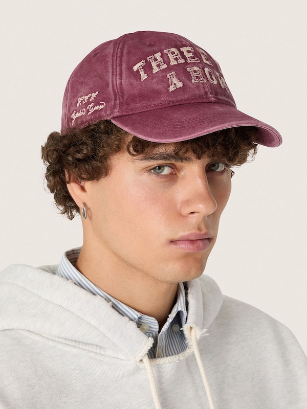 Golden Goose Golden Goose | FiveFourFive Burgundy cap Hats burgundy unisex