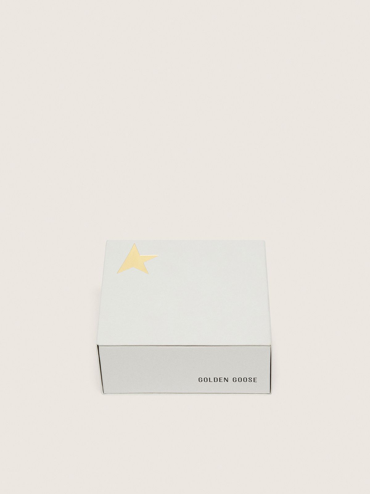 Golden Goose - Orangefarbenes Set mit zwei Bändern aus Twill mit Paisleymuster in