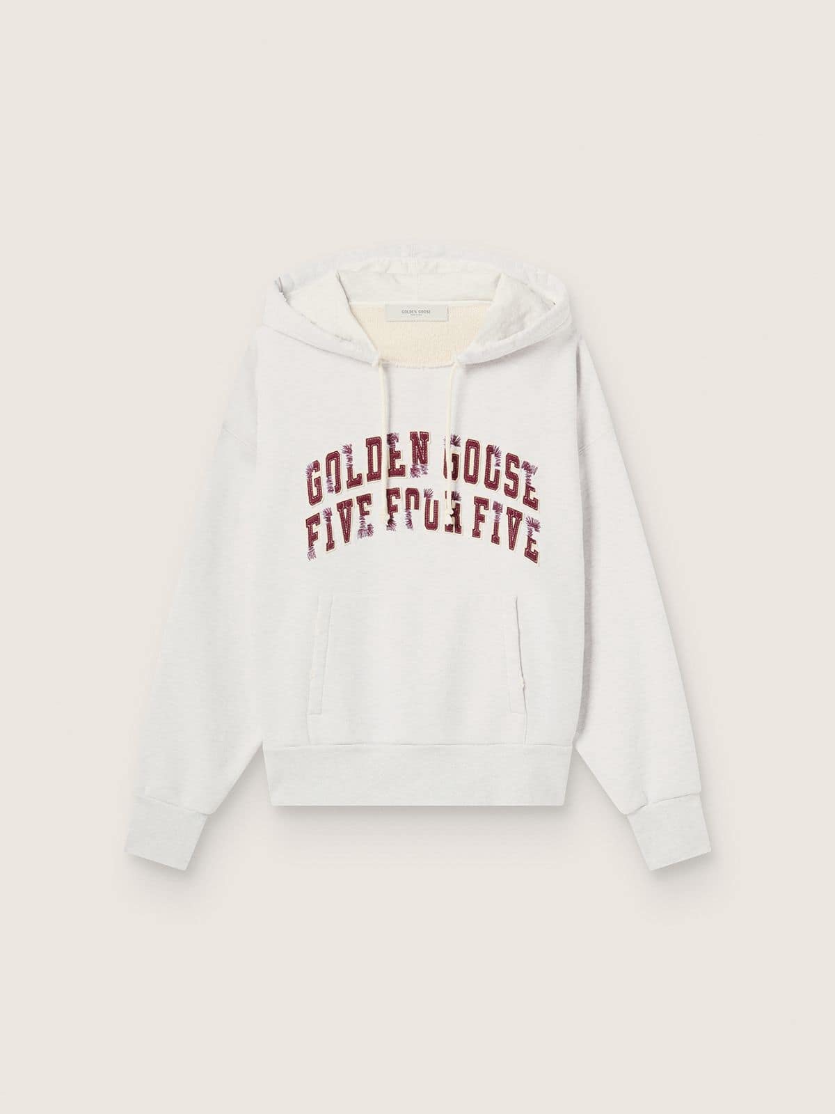 Golden Goose Golden Goose | FiveFourFive Sweat-shirt unisex oversize gris Sweat-shirts grey unisex