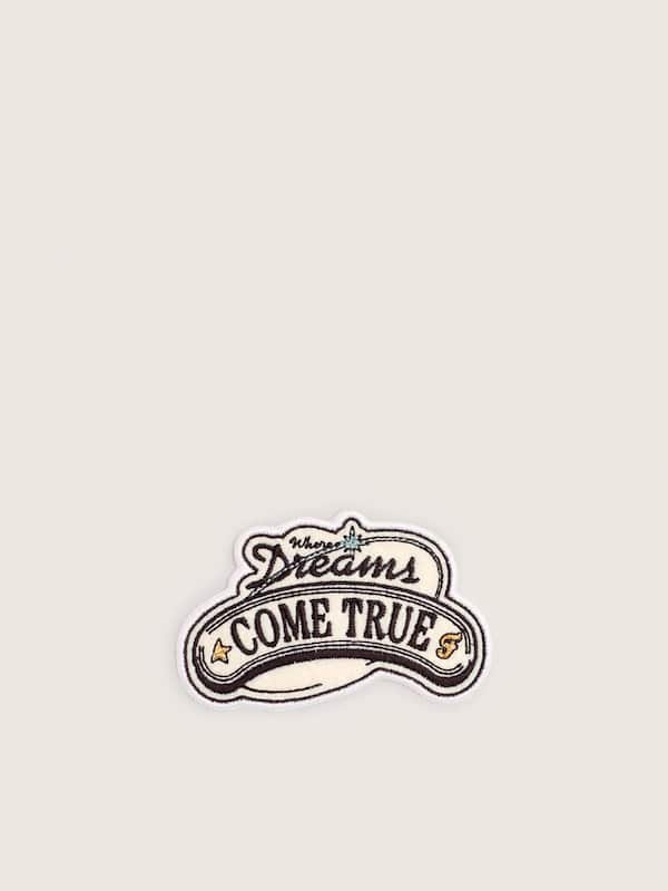 Golden Goose /  Fivefourfive Collab red and beige patch set