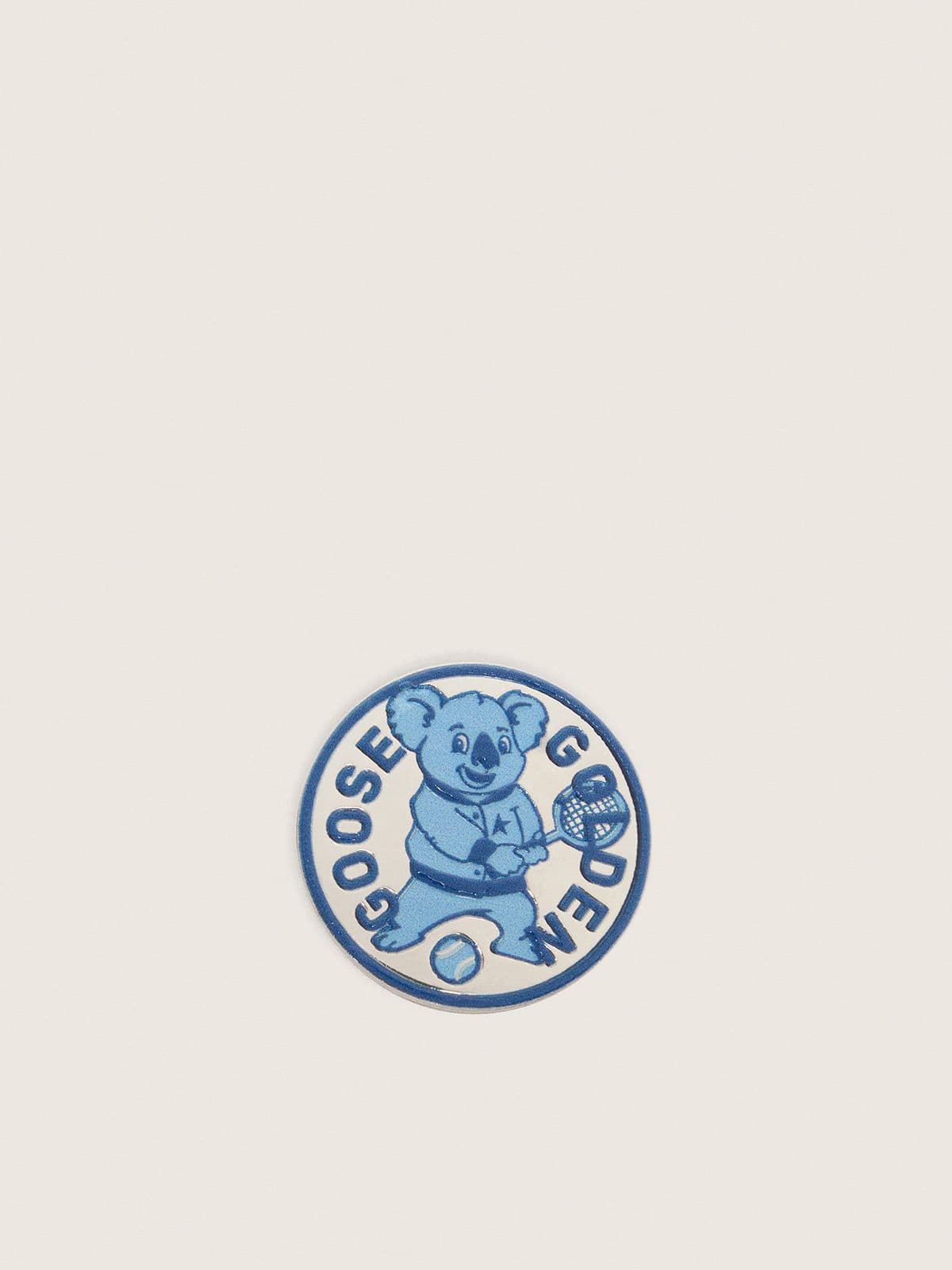 Golden Goose - Tennis-inspired set with laces, pin and patches in 