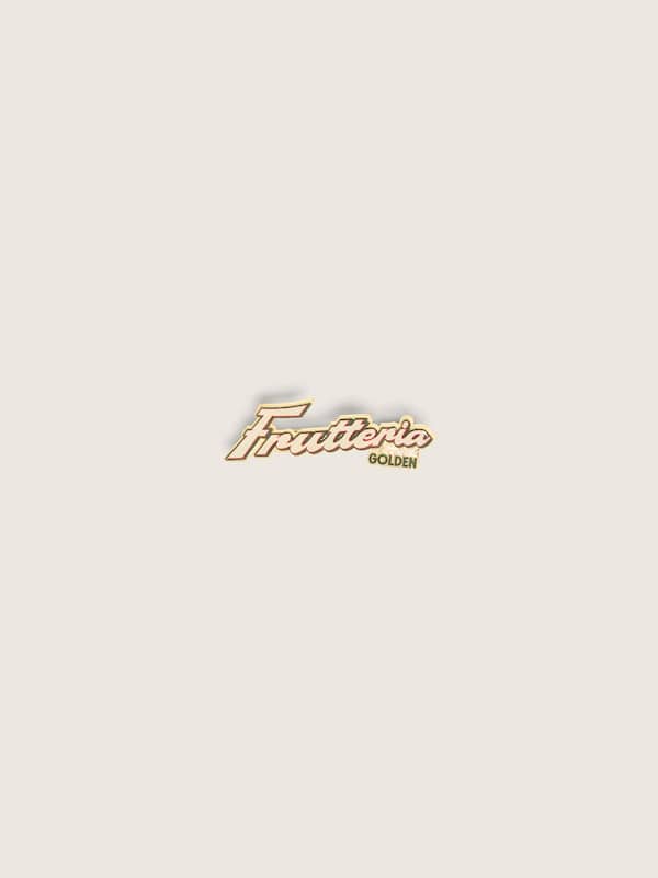Golden Goose - Set of two "Frutteria Golden" pins in 