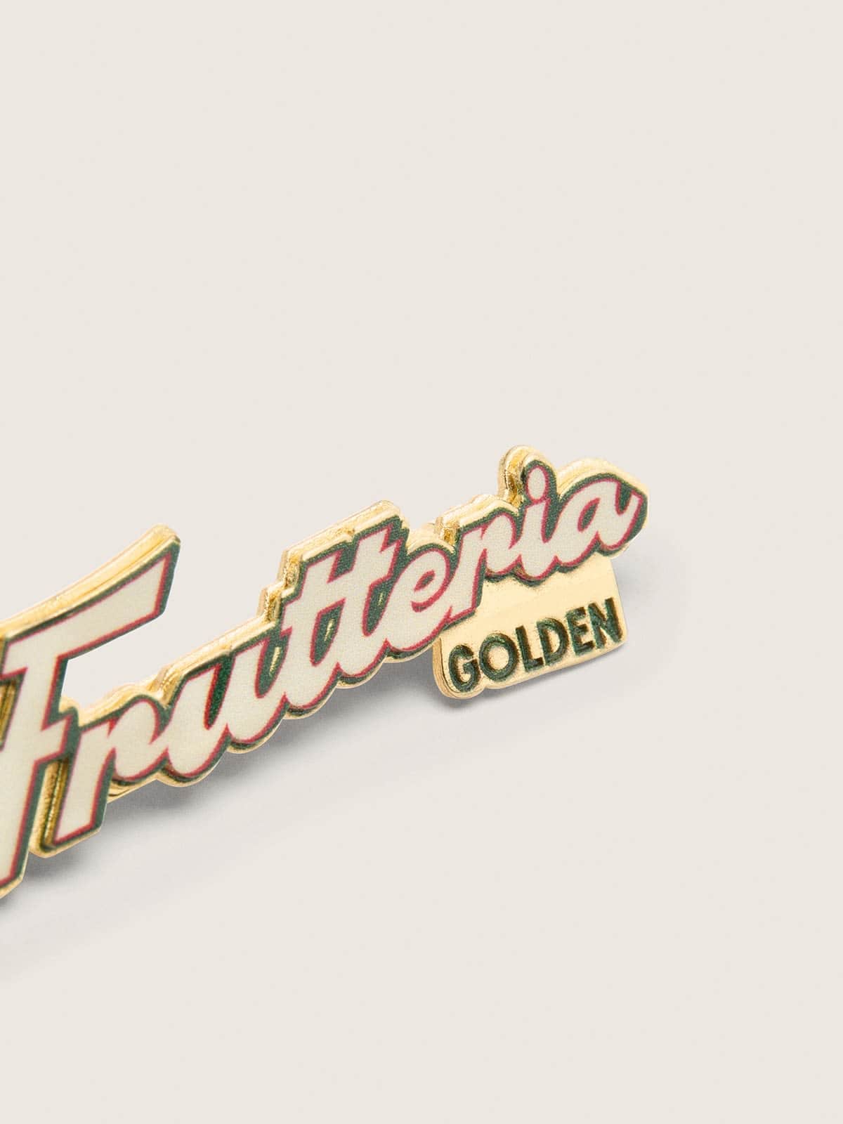 Golden Goose - Set de deux broches &laquo;&nbsp;Frutteria Golden&nbsp;&raquo; in 