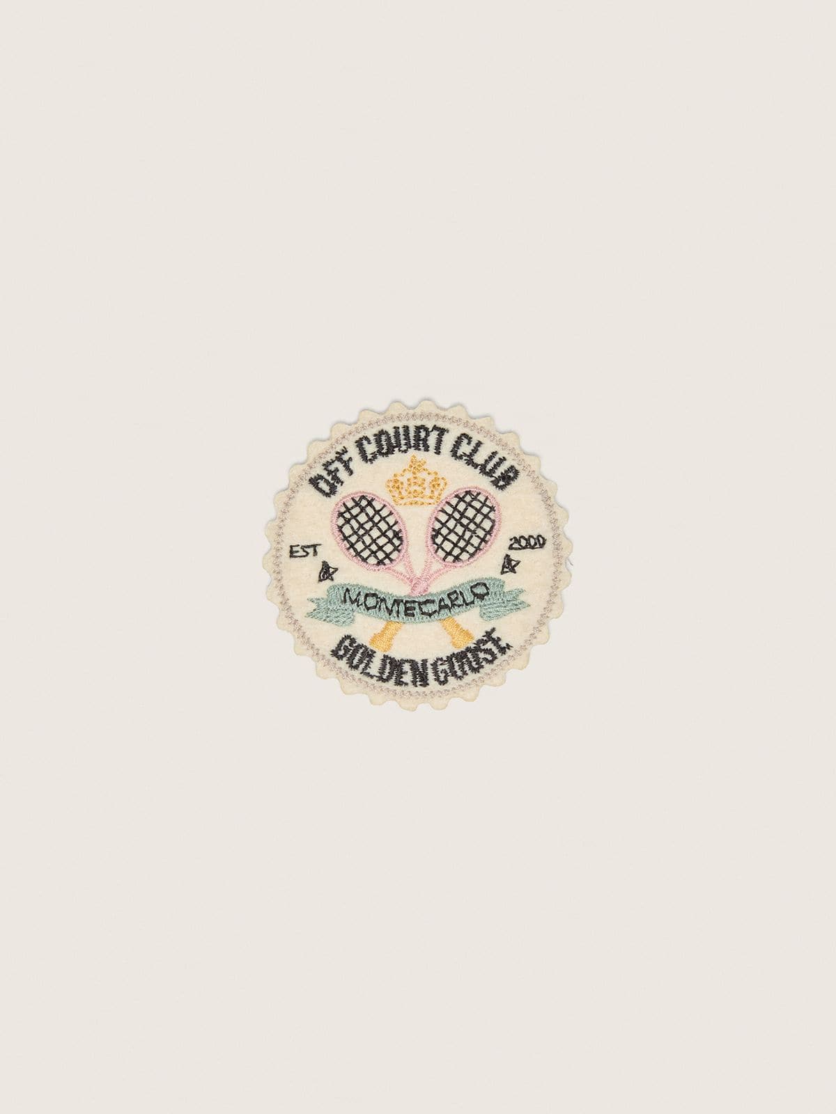 Golden Goose - Tennis-inspired set with two patches and a pin in 