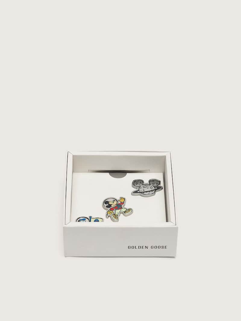 Golden Goose - Disney | Golden Goose Set di tre spille ispirate a topolino e ai suoi amici in 