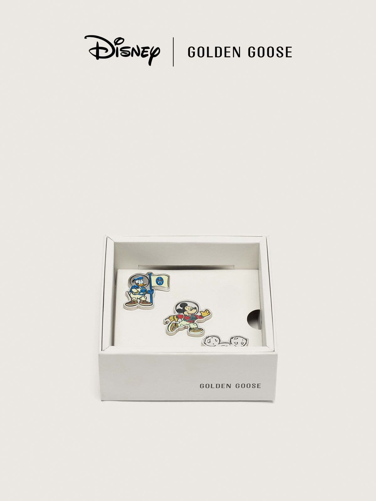 Golden Goose Disney | Golden Goose Set di tre spille ispirate a topolino e ai suoi amici Accessori unisex