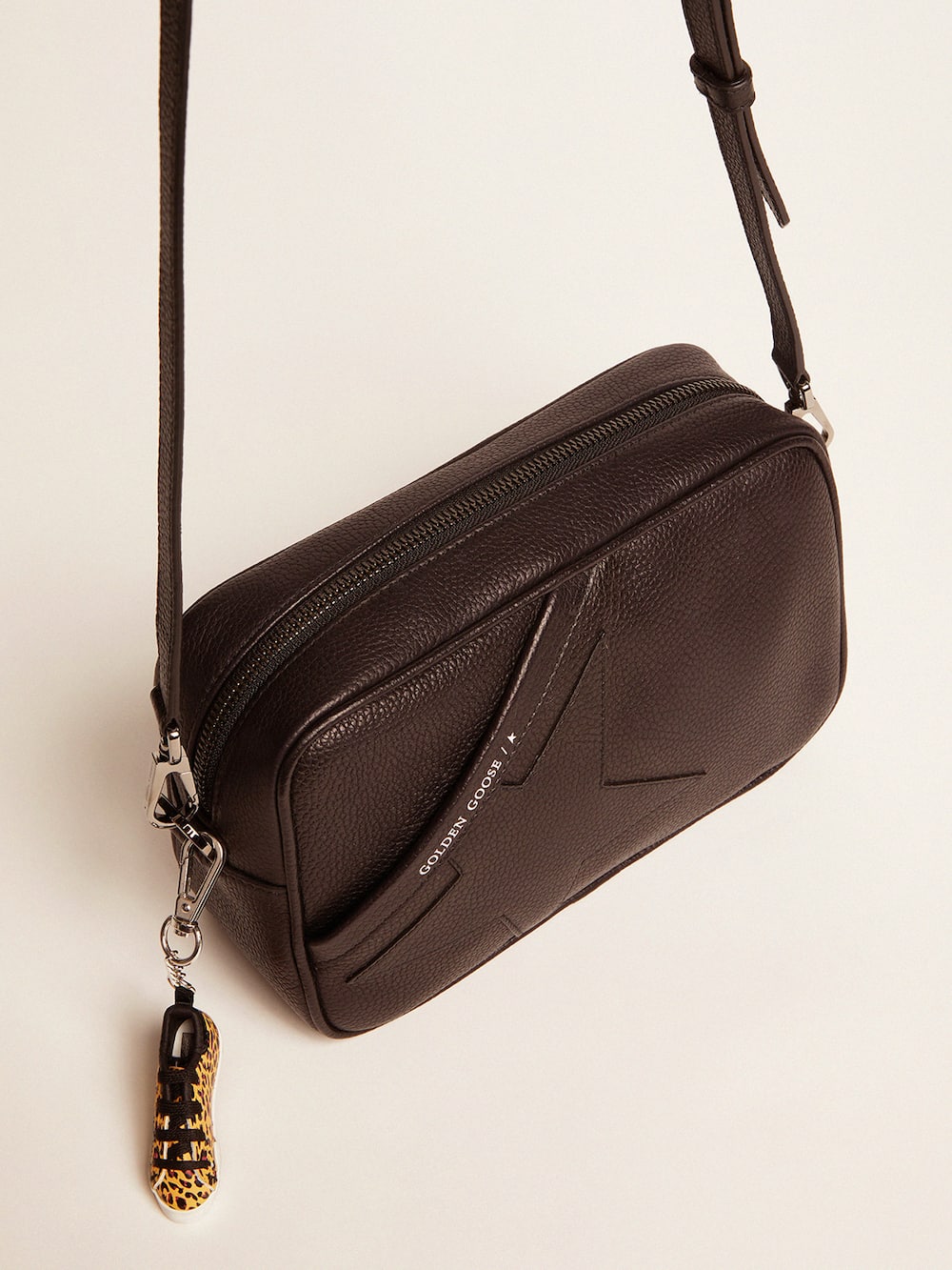Golden Goose - Star Bag Donna in pelle color nero in 