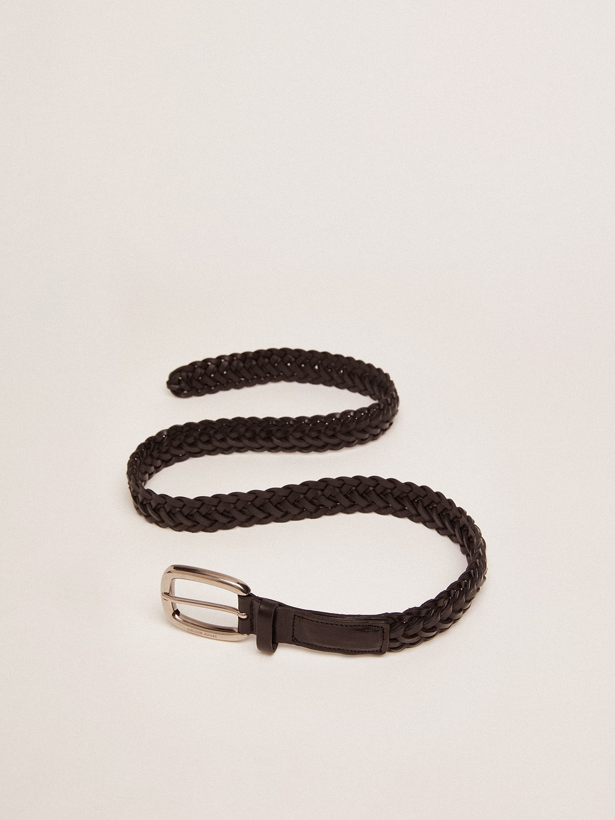 Golden Goose - Women's belt in black leather in 