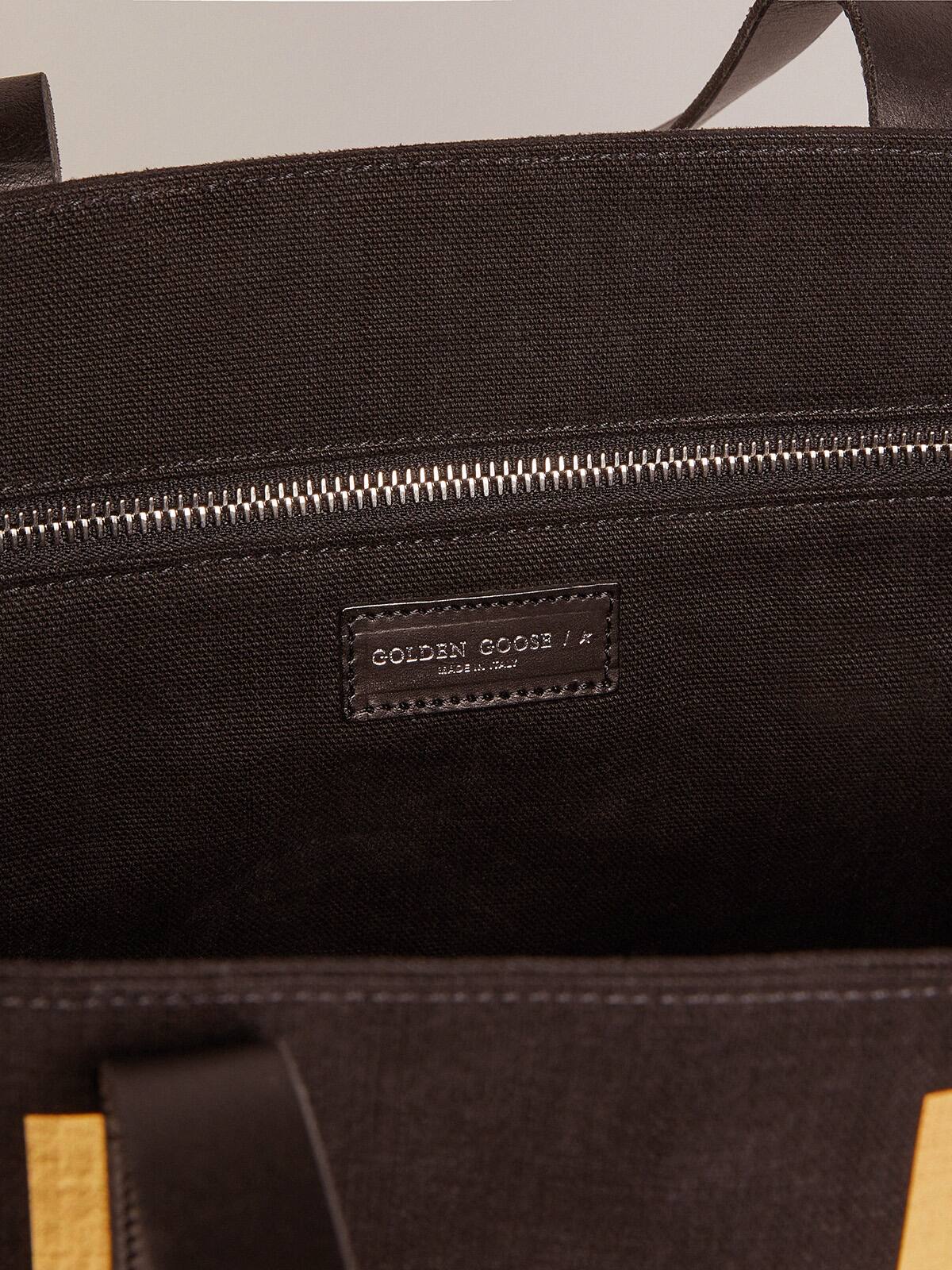 Golden Goose - North-South California Bag with ''Love'' print in 