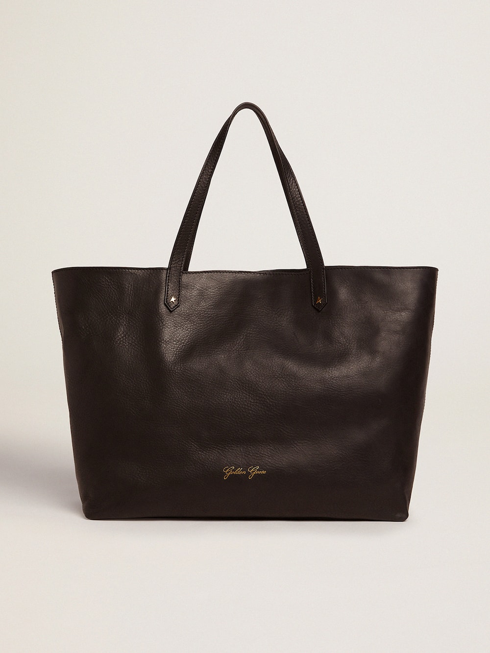 Golden Goose - Pasadena Bag negro con logo dorado para mujer in 