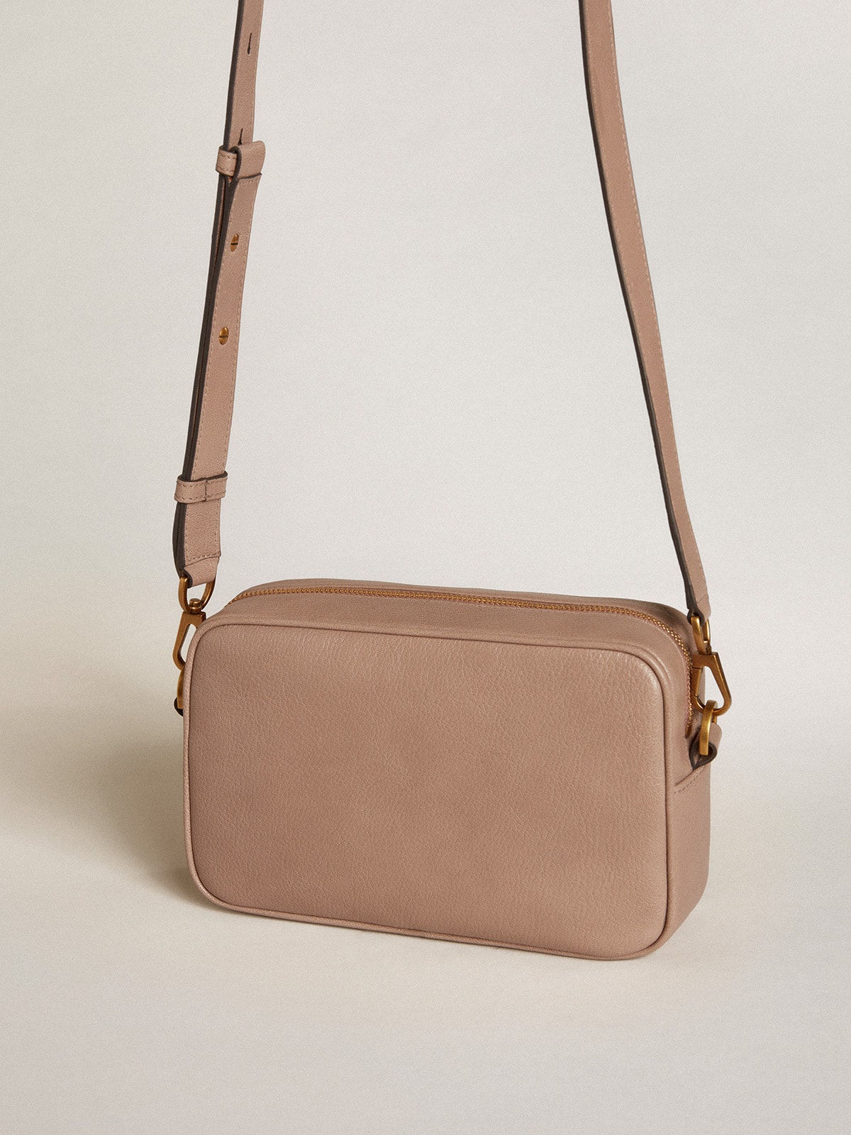 Golden Goose - Women’s Star Bag in ash-colored leather in 