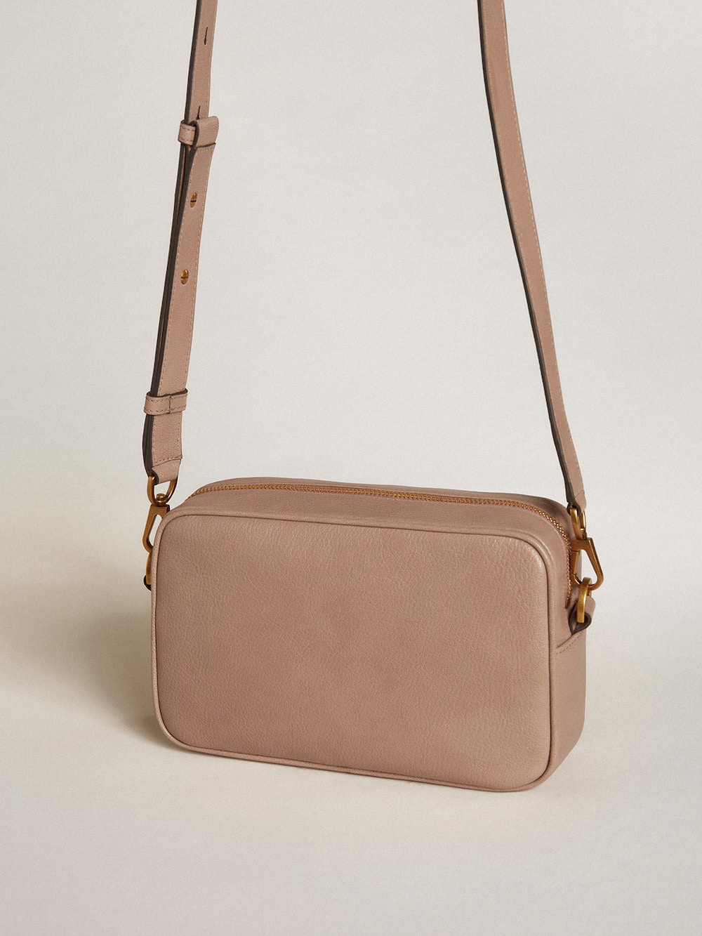 Golden Goose - Star Bag pour femme en cuir couleur cendre in 