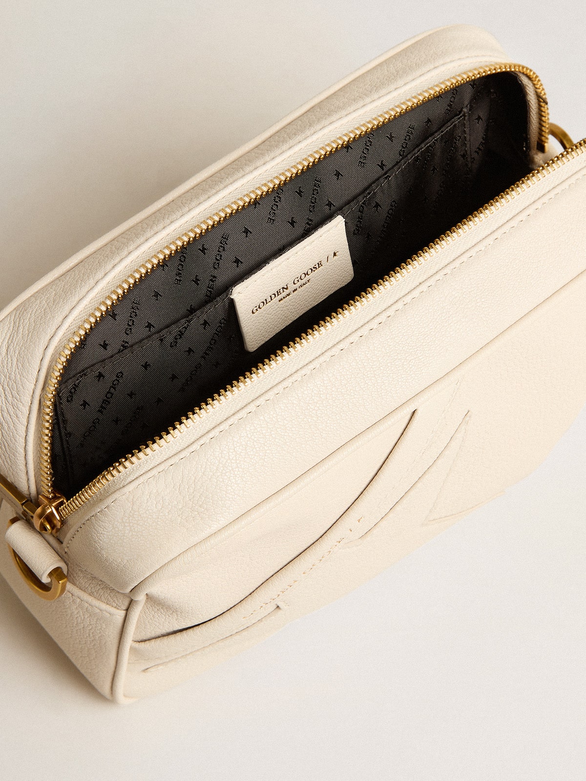 Golden Goose - Women’s Star Bag in butter-colored leather in 