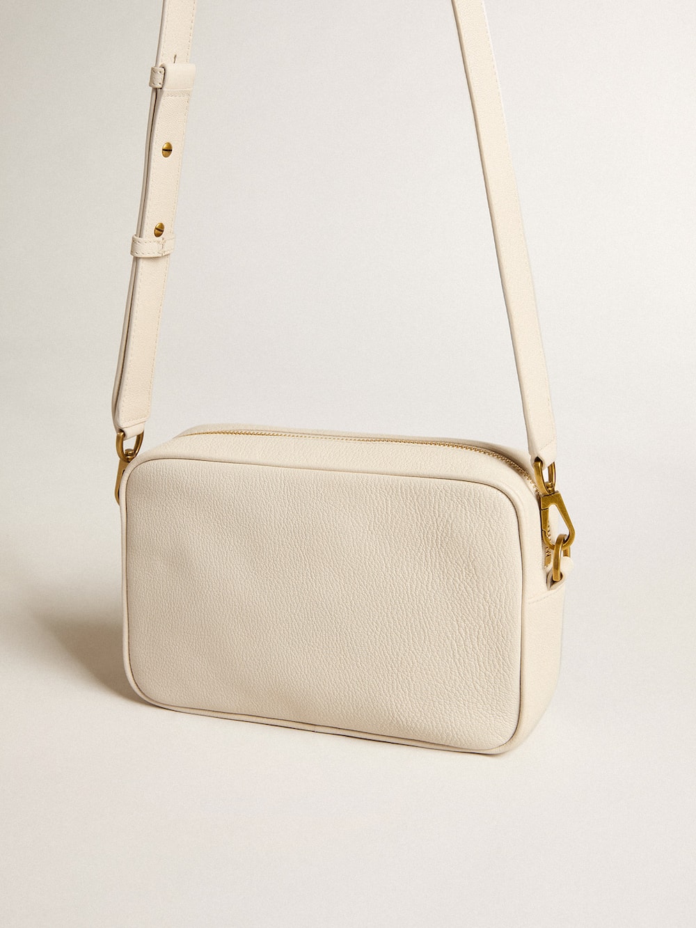 Golden Goose - Women’s Star Bag in butter-colored leather in 