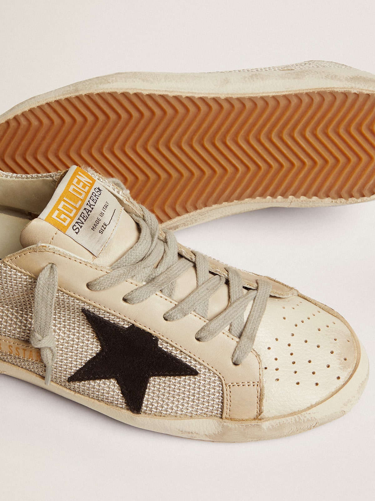 Women s Super Star in leather Golden Goose