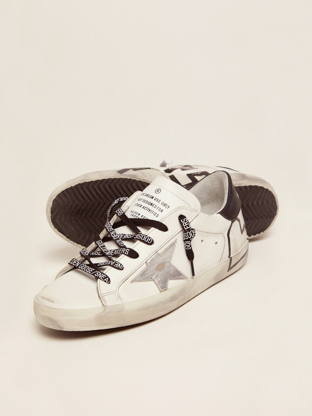 Golden Goose - Super-Star sneakers with Sneakers Lover print in 
