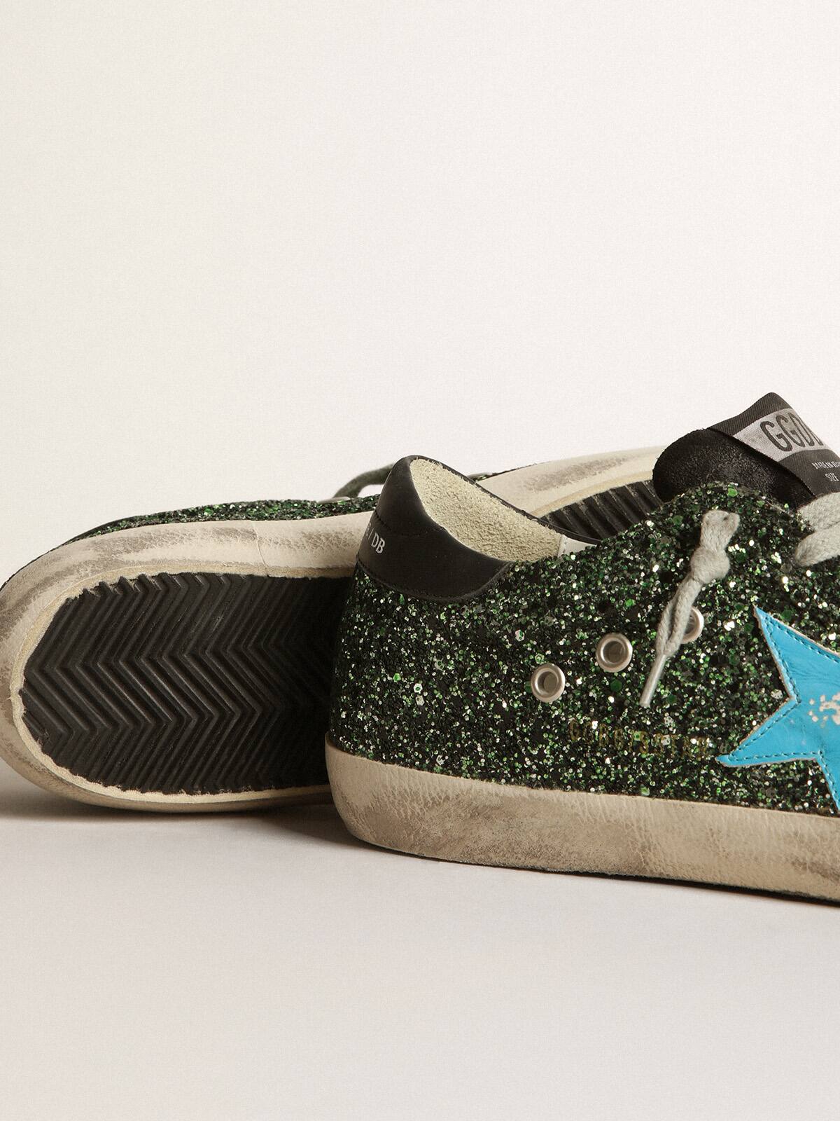 Golden Goose - Superstar sneakers with glitter upper in 