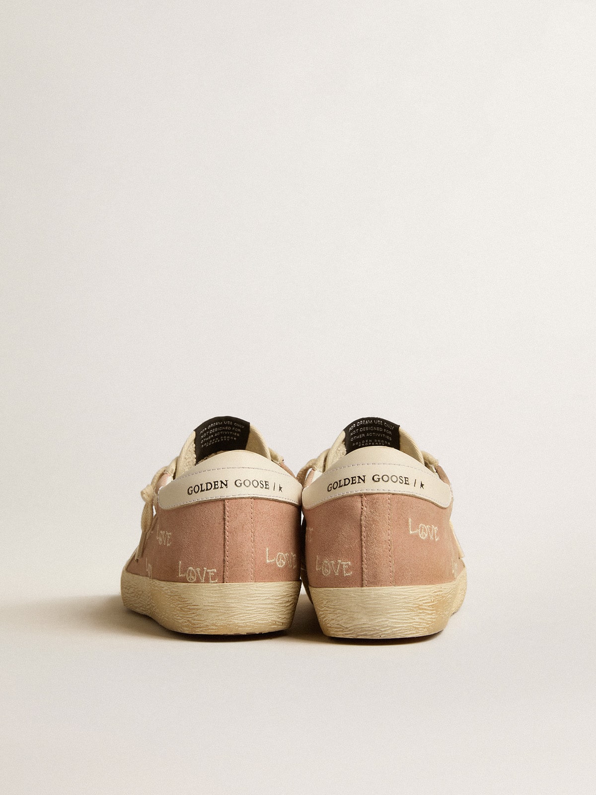 Golden goose pink suede skate superstar sneakers hotsell