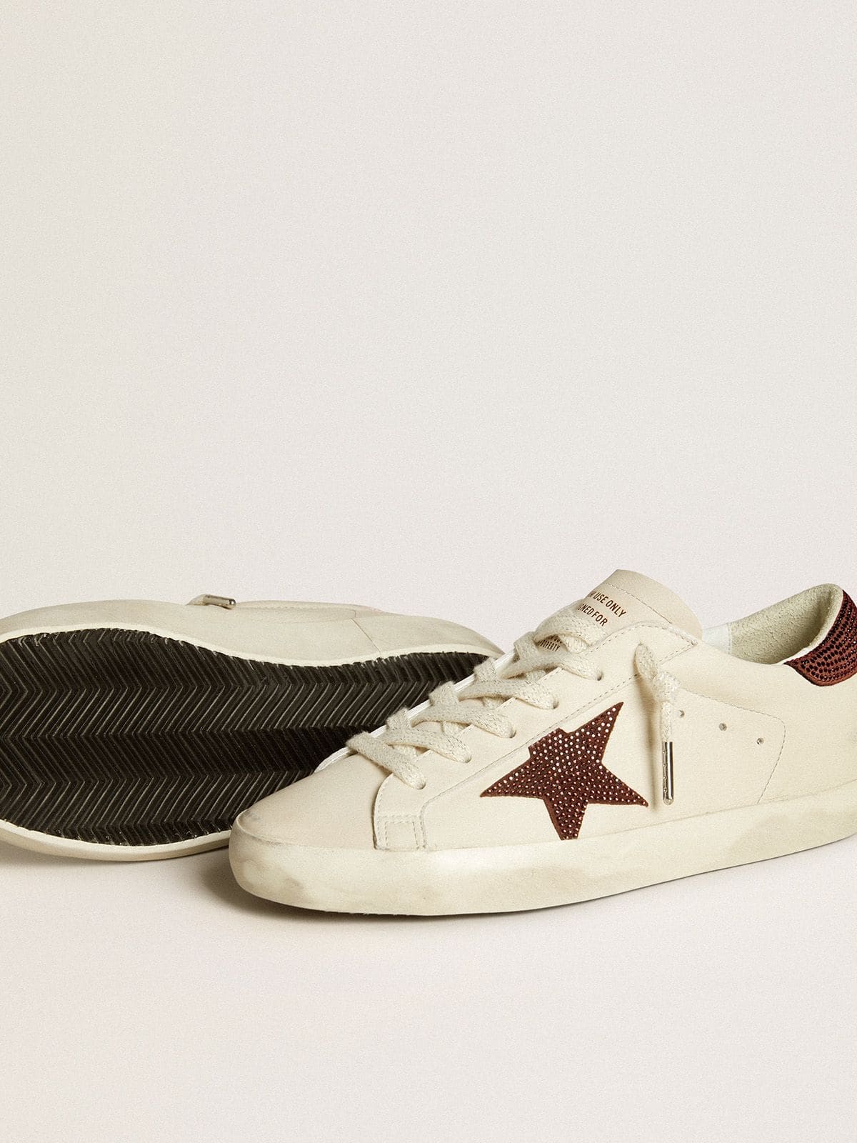 Women's Super-Star LTD with suede star and heel tab with