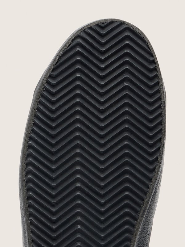 Golden Goose - Women's Super-Star in black nappa with black suede star and heel tab in 