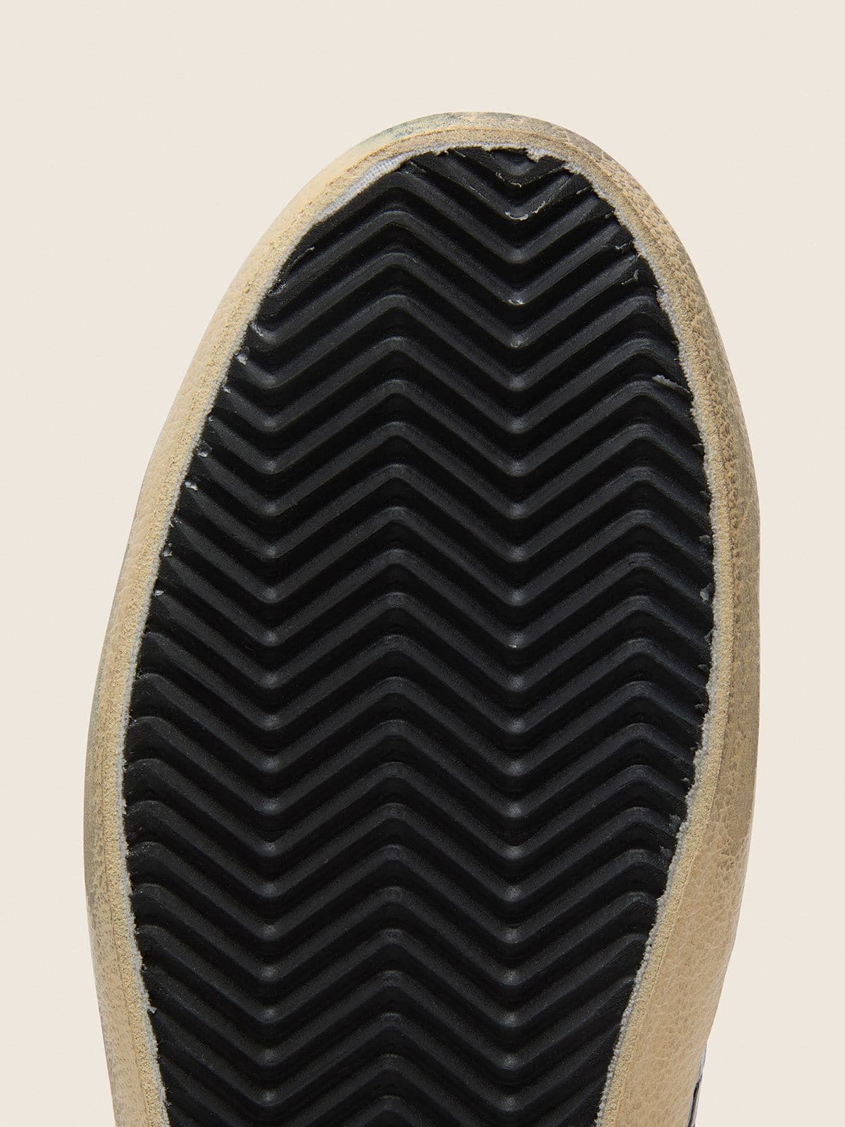 Golden Goose - Super-Star LTD pour femme en cuir imprimé croco noir avec étoile et contrefort en cuir velours noir in 