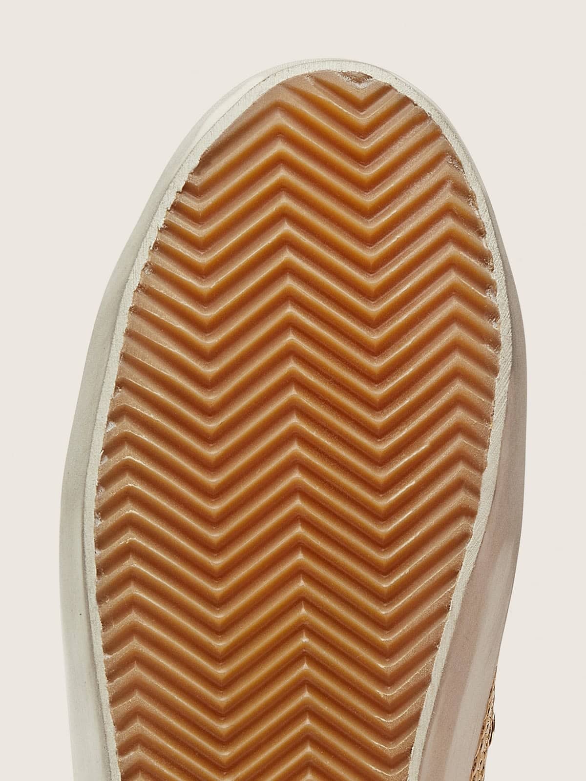 Golden Goose - Super-Star donna in pelle bianca e rafia con stella e inserti color mattone in 