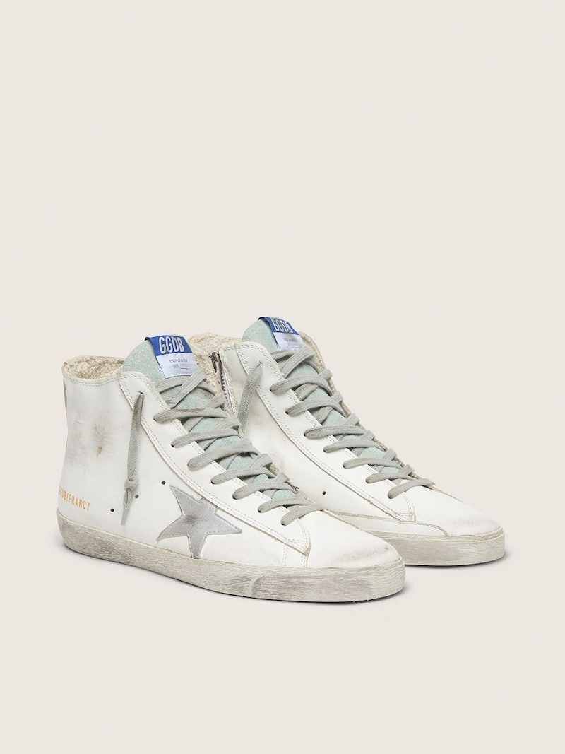 Golden Goose - Francy para mujer de piel con estrella de ante in 