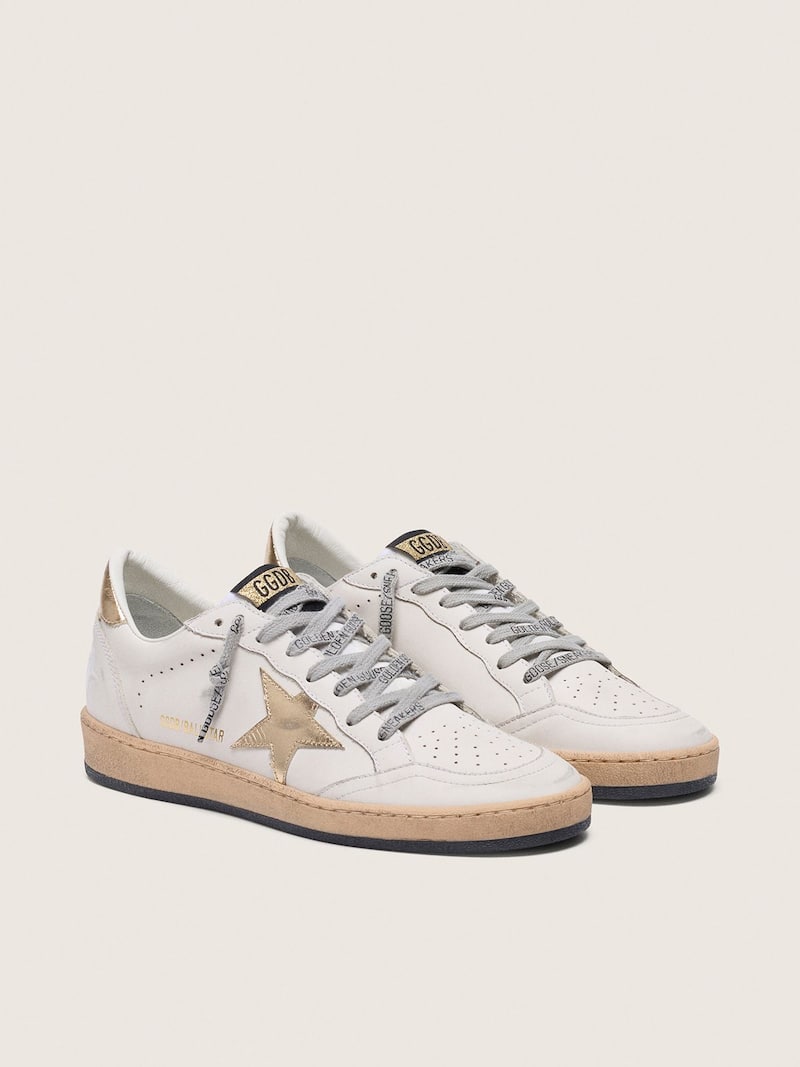Golden Goose - Ball-Star para mujer con estrella y tal&oacute;n dorado in 