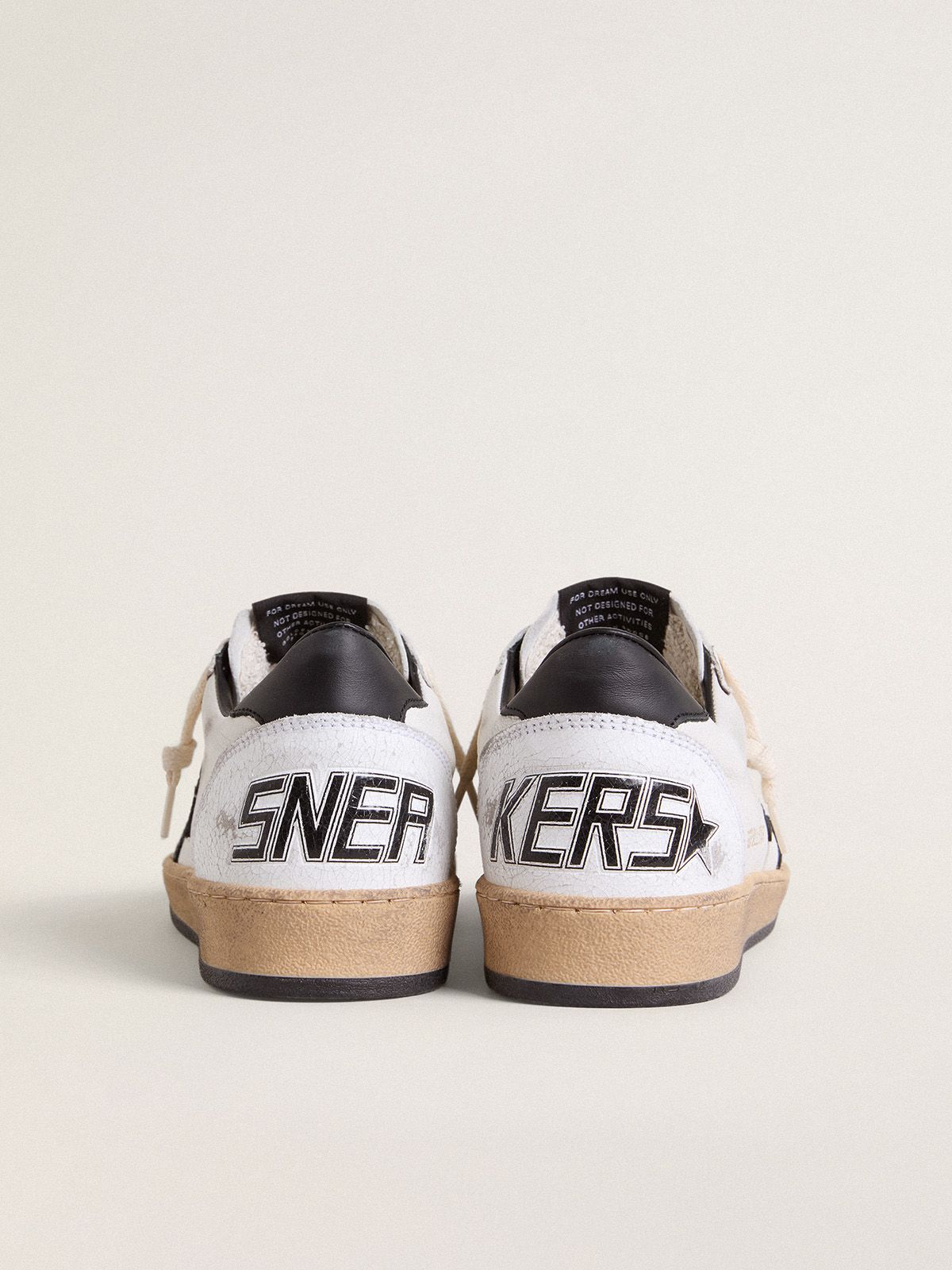 Golden Goose - Women's Ball Star in nappa with black star and black heel tab in