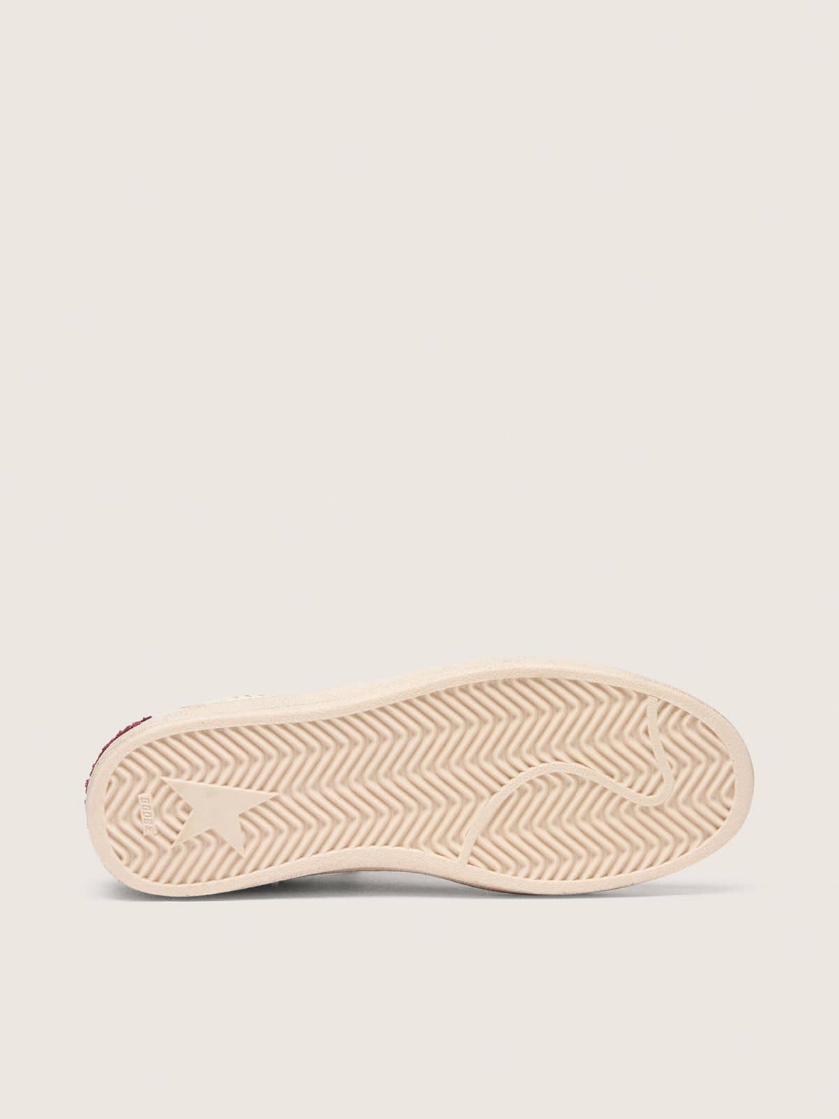 Women's Ball Star LTD in nappa with leather star and silver suede