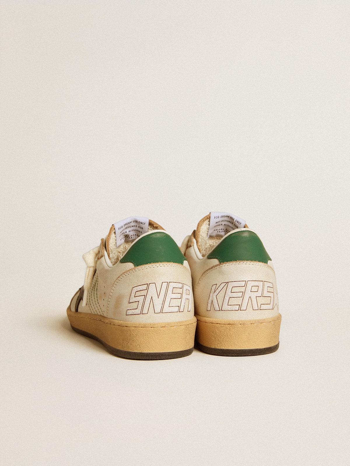 Golden goose green sneakers online