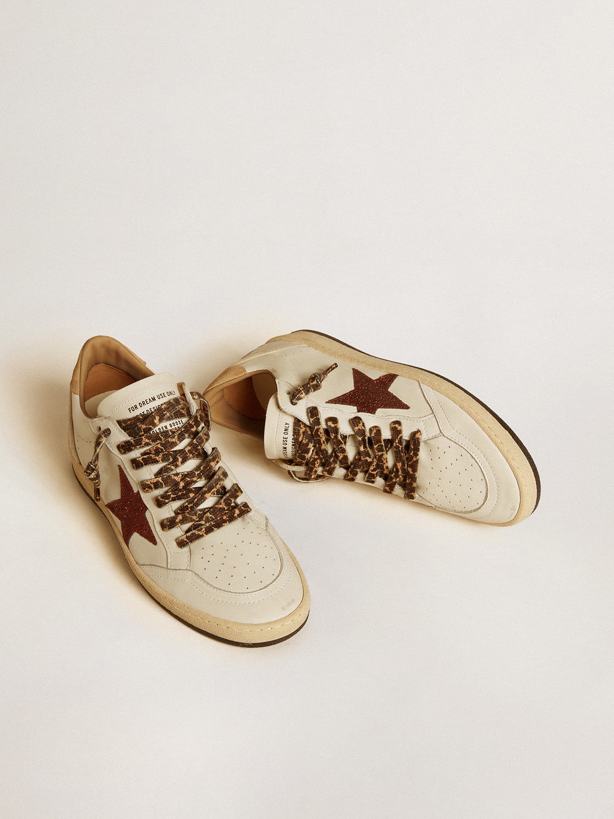 Golden goose sneakers gold glitter on sale