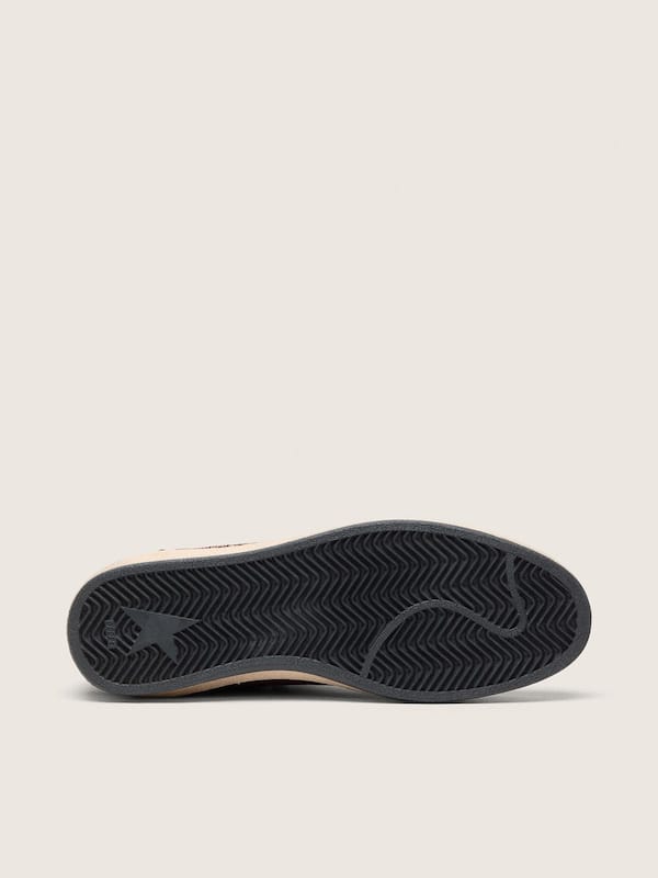 Golden Goose - Women's Ball Star in chocolate nubuck with leather star and heel tab in 