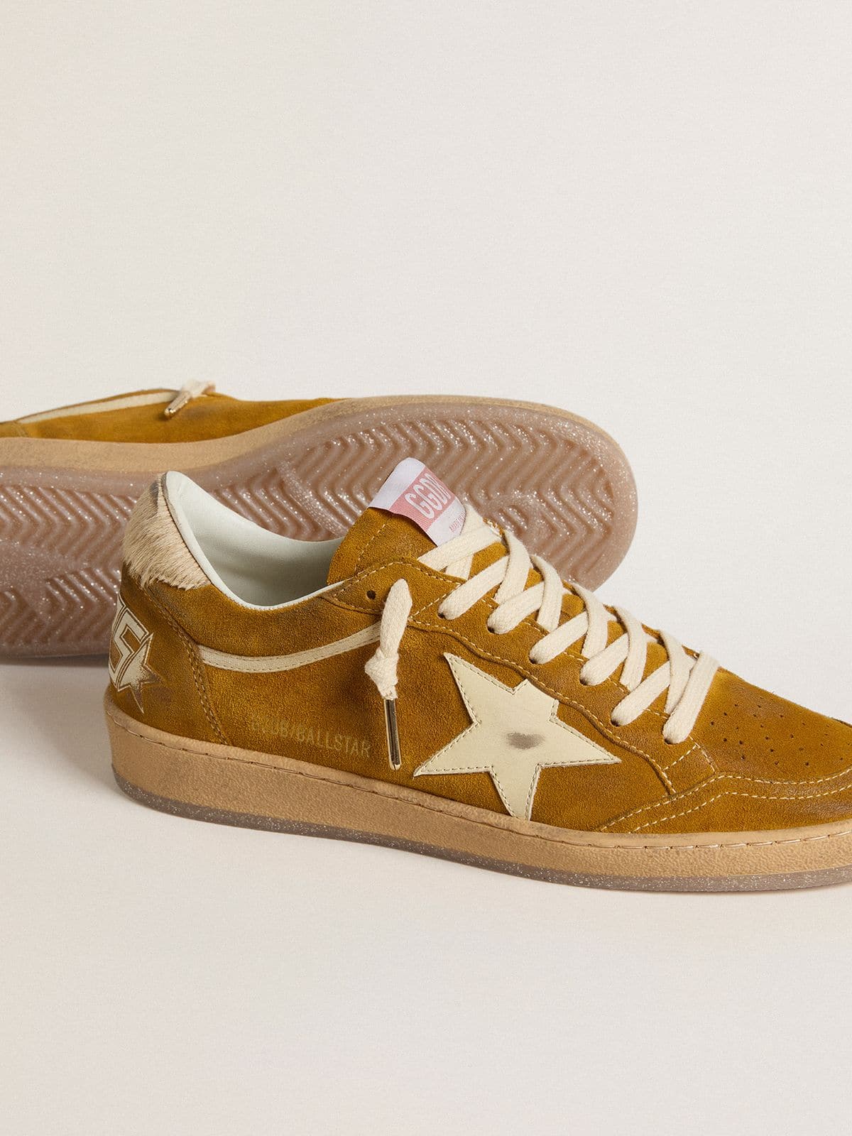 ゴールデングース スエード\"Pure star\"スニーカー ベージュ Golden Goose Pure Star | eBay