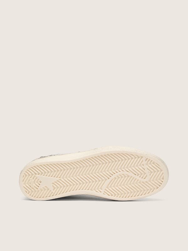 Golden Goose - Ball Star LTD Damen aus Leo-Cavallinoleder mit cremefarbenem Lederstern in 