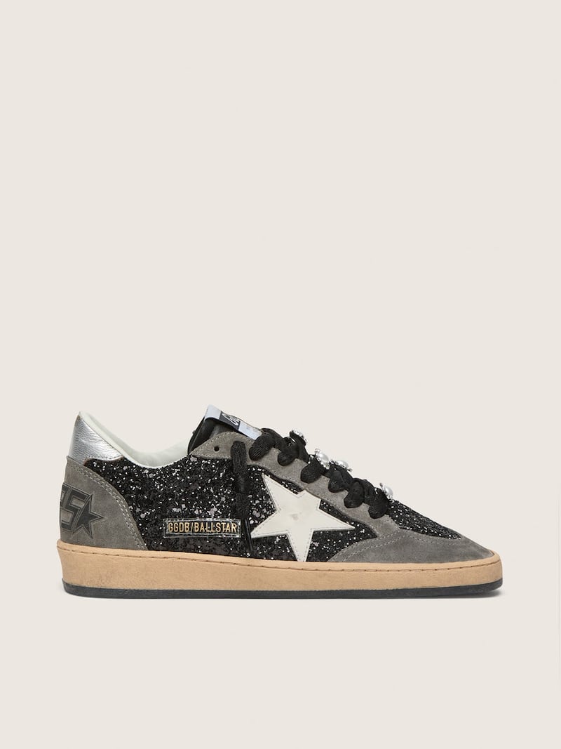Ball Star Donna LTD grigia e nera in glitter con Skins