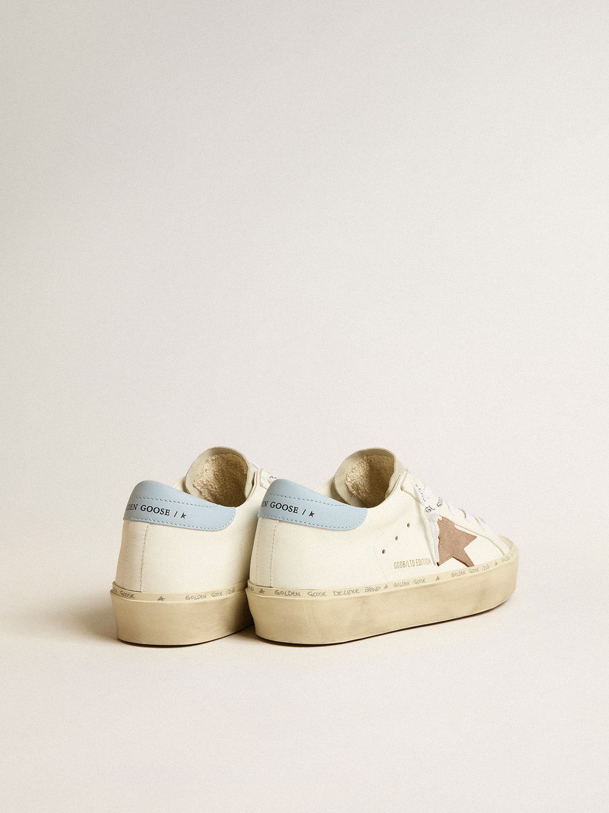 Golden goose hi star leather sneakers online