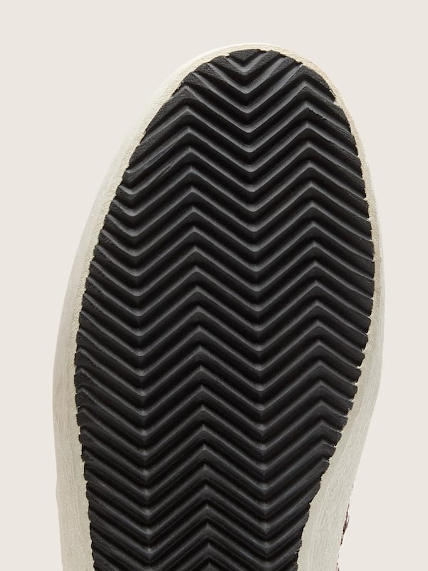 Golden Goose - Damen Mid Star mit pinkfarbenem Glitzer in 
