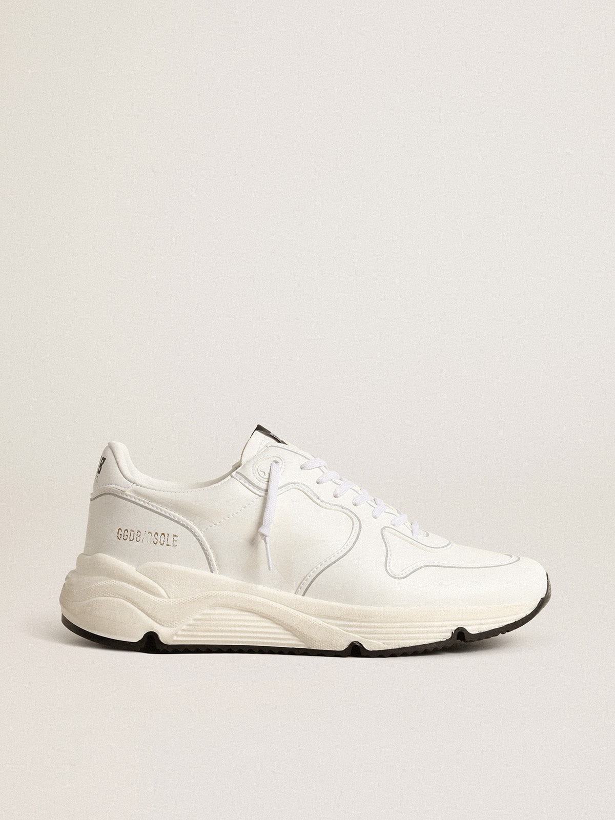 Golden goose running sole white on sale