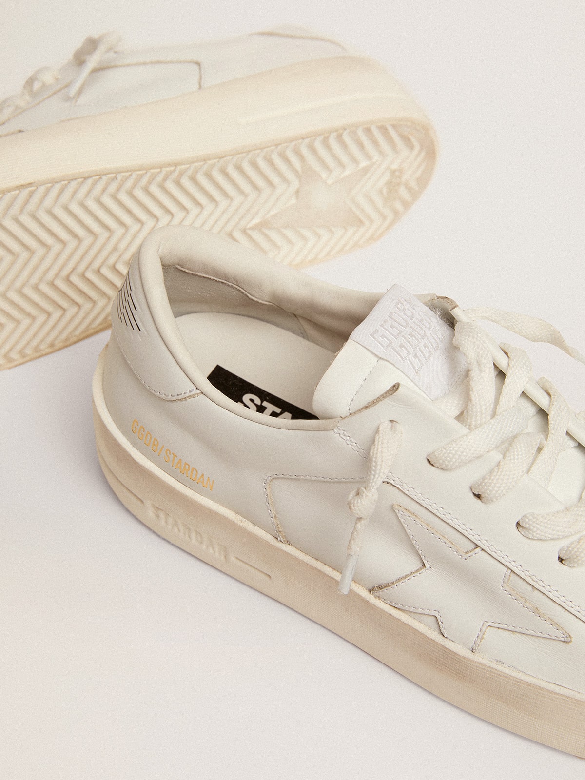 Golden Goose - Stardan para mujer de piel completamente blancas in 