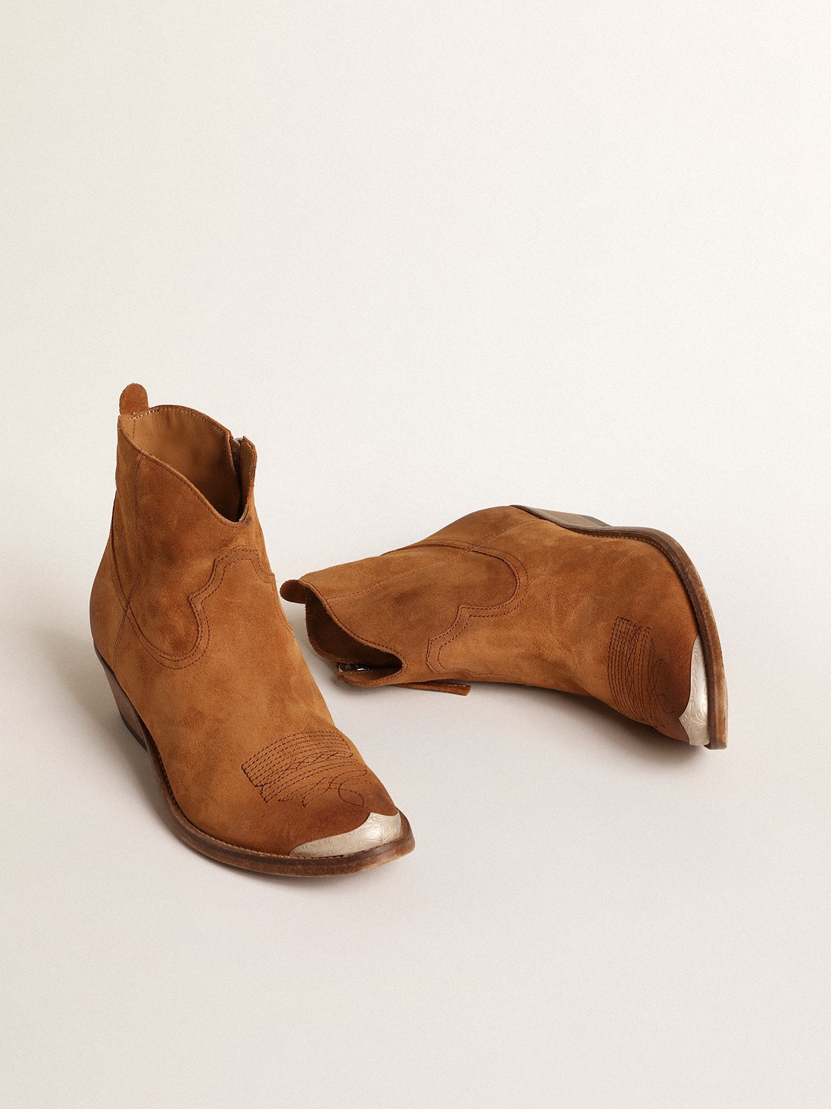 Womens boots: leather Texan boots and booties | Golden Goose