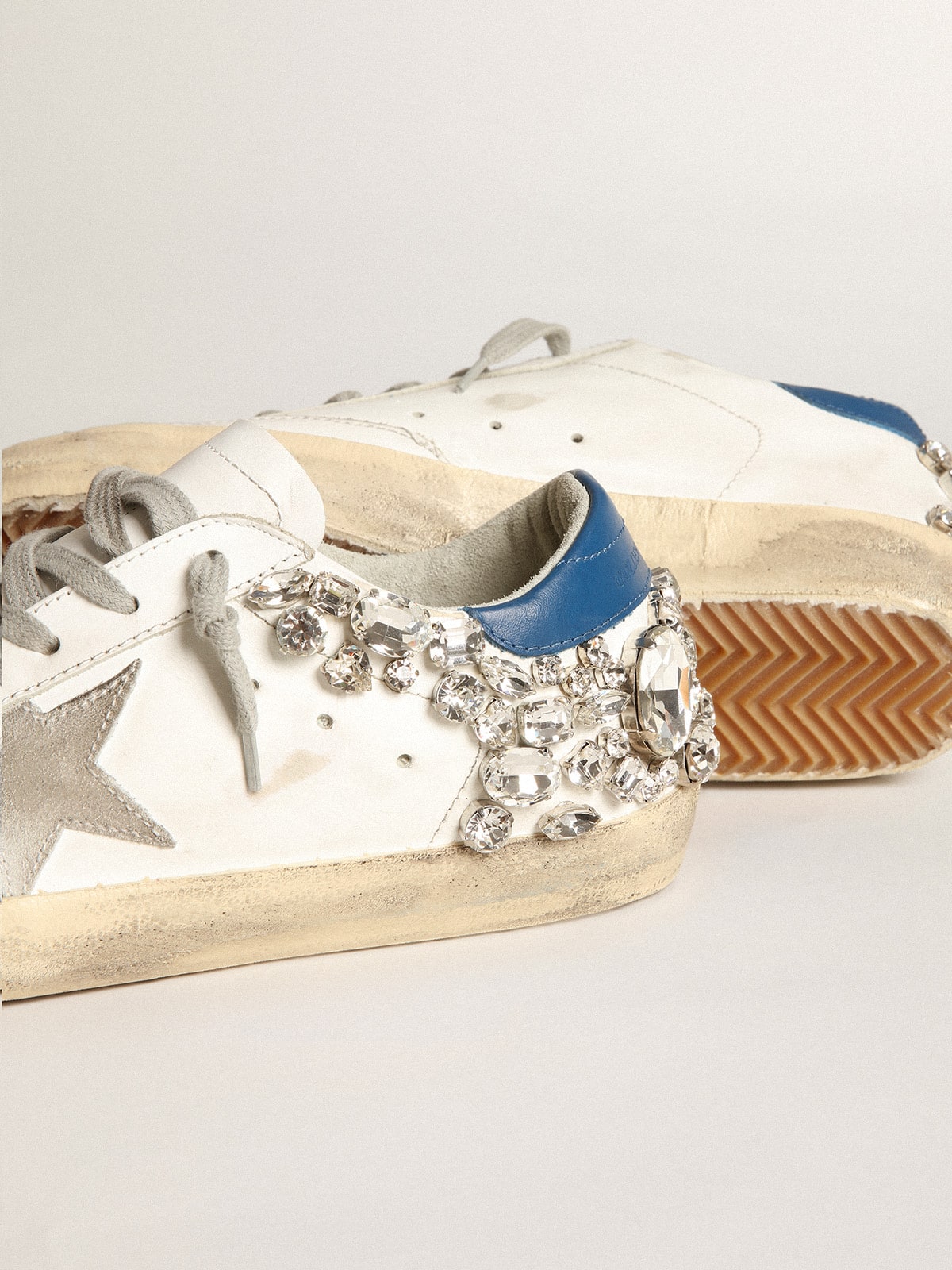 Golden Goose - Women's Super-Star with Swarovski stone decoration in 