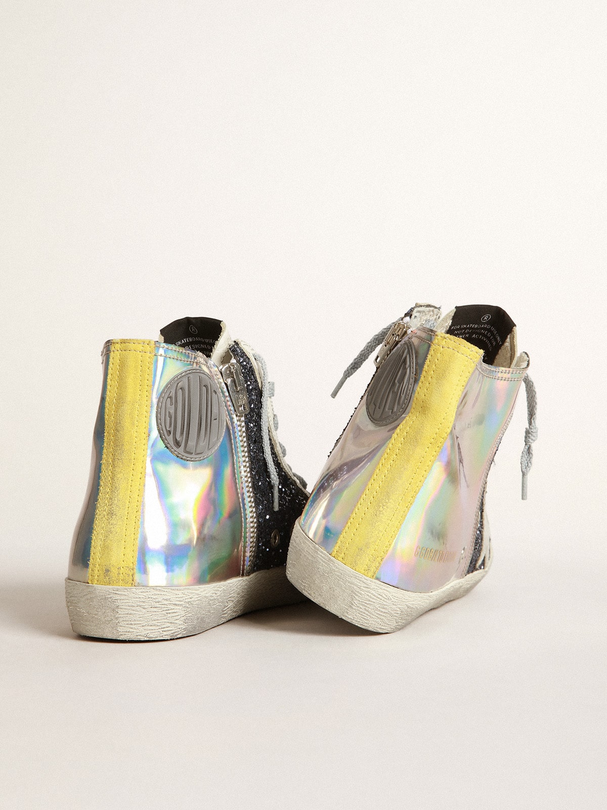 Golden Goose - LAB en édition limitée sneakers Francy Femme holographiques avec paillettes in 