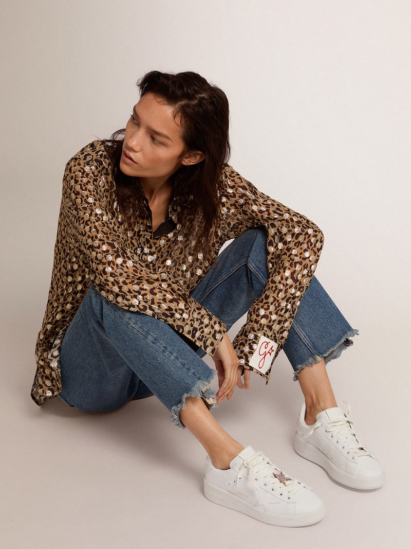 Golden Goose - Damen Purestar in Wei&szlig; in 