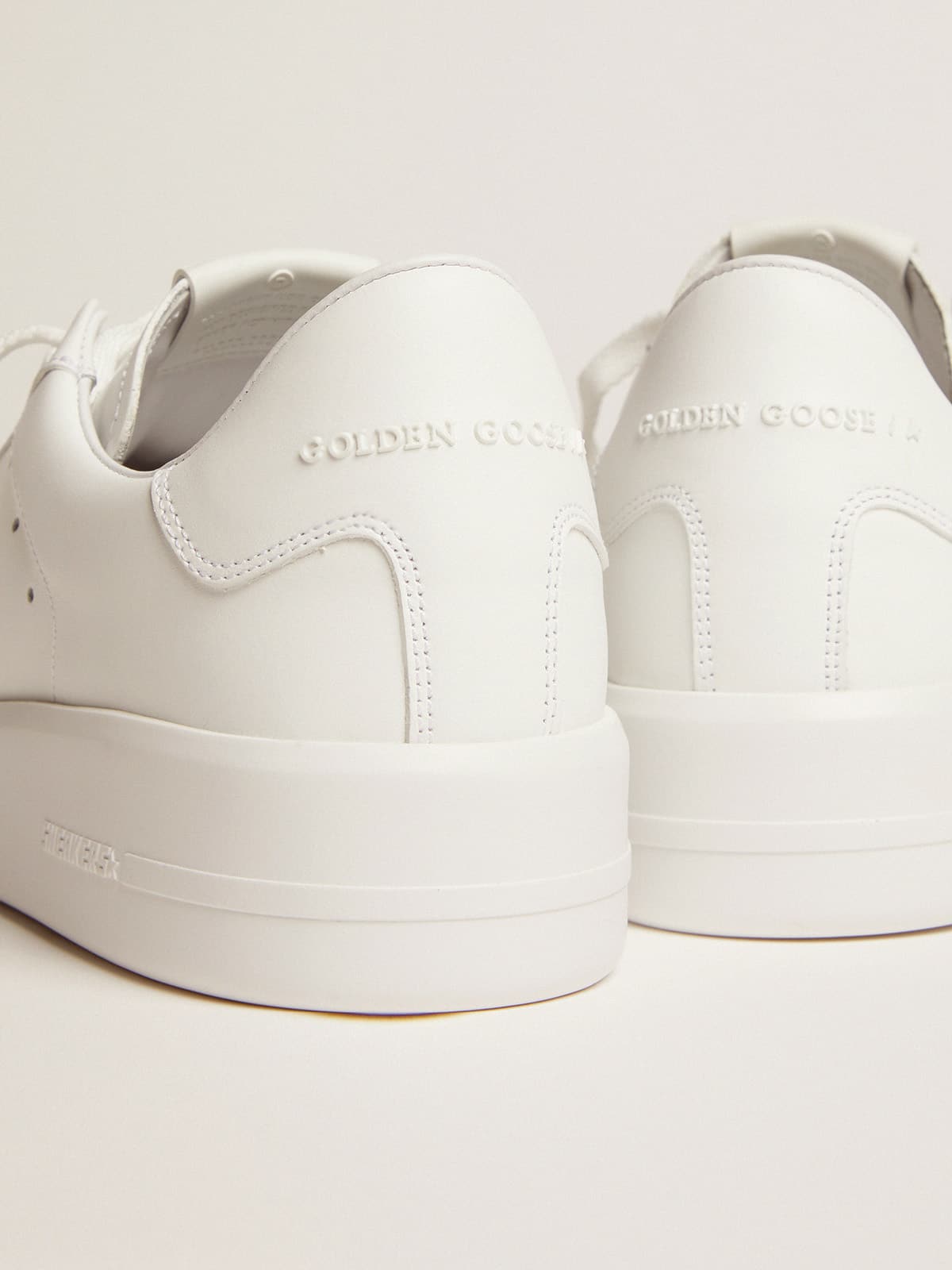 Women s Purestar sneakers in white leather Golden Goose